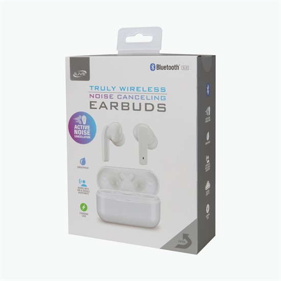 iLive Truly Wireless Earbuds with Active Noise Canceling