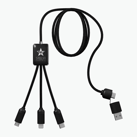 Light-Up Logo 5-in-1 Charging Cable