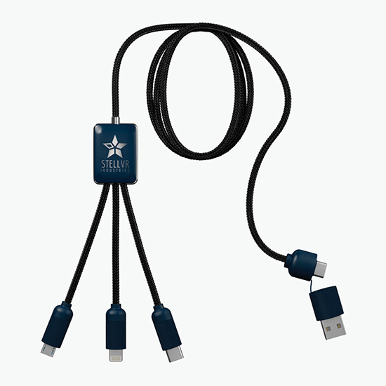 Light-Up Logo 5-in-1 Charging Cable