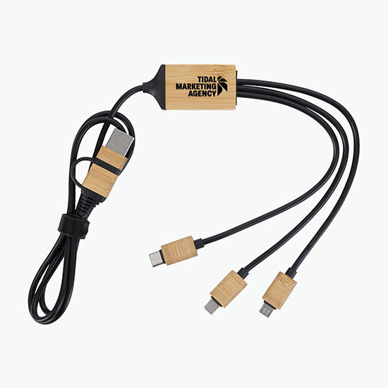 Bamboo 5-in-1 Charging Cable