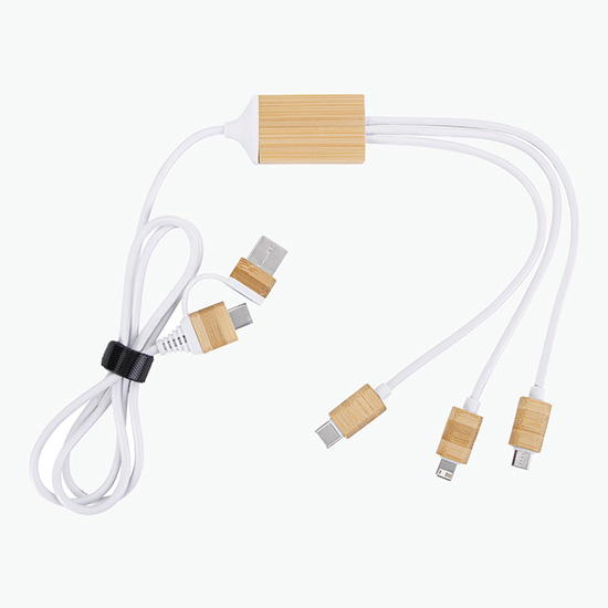 Bamboo 5-in-1 Charging Cable