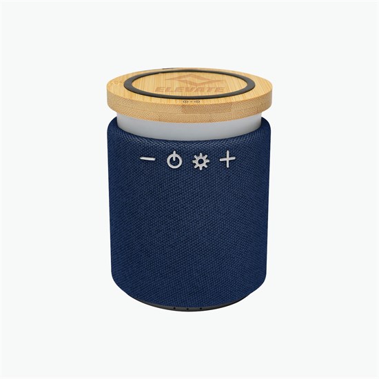 Ultra Sound Speaker with Bamboo Wireless Charger - 24-Hour Production