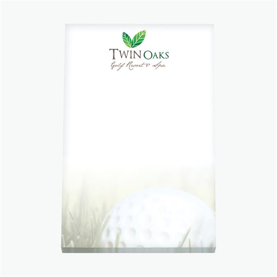 Souvenir® 5 x 7 Full Color Scratch Pad - 50 Sheets - 24-Hour Production