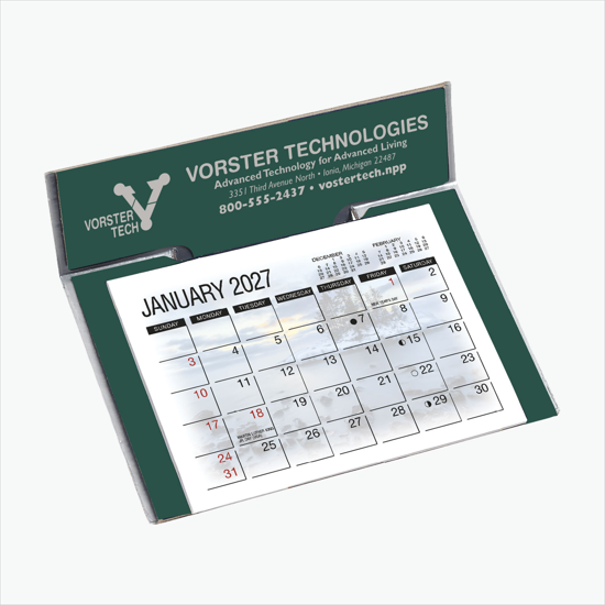 Compact Desk Calendar - America's Beauty