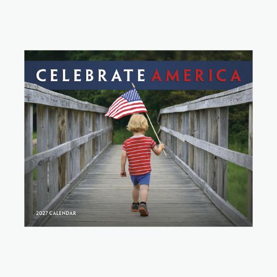 Window Wall Calendar - Celebrate America