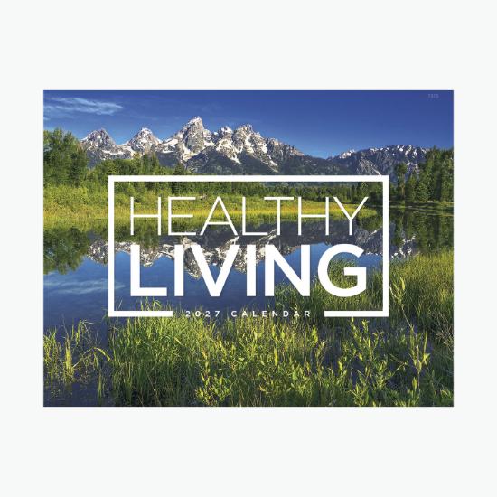 Window Wall Calendar - Healthy Living