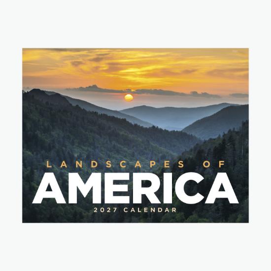 Window Wall Calendar - Landscapes of America
