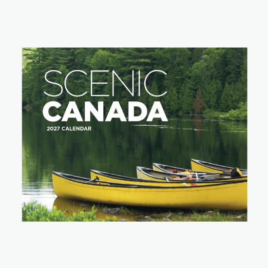 Window Wall Calendar - Scenic Canada