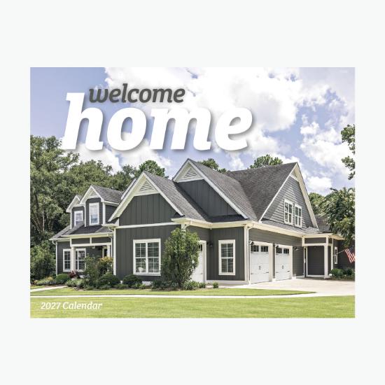 Window Wall Calendar - Welcome Home