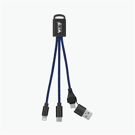 3-in-1 Braided Charging Cable 2.0 - 24-Hour Production