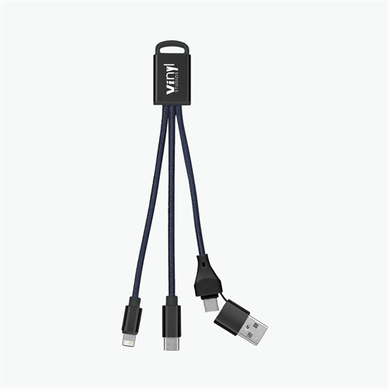 3-in-1 Braided Charging Cable 2.0 - 24-Hour Production