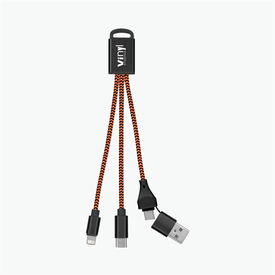 3-in-1 Braided Charging Cable 2.0 - 24-Hour Production