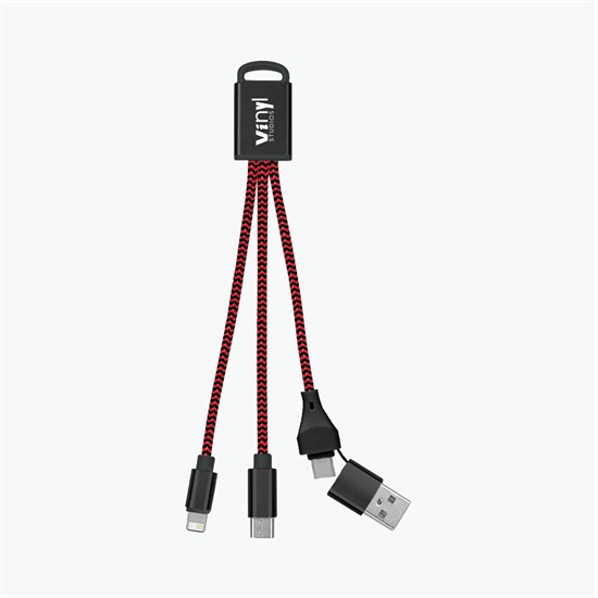 3-in-1 Braided Charging Cable 2.0 - 24-Hour Production