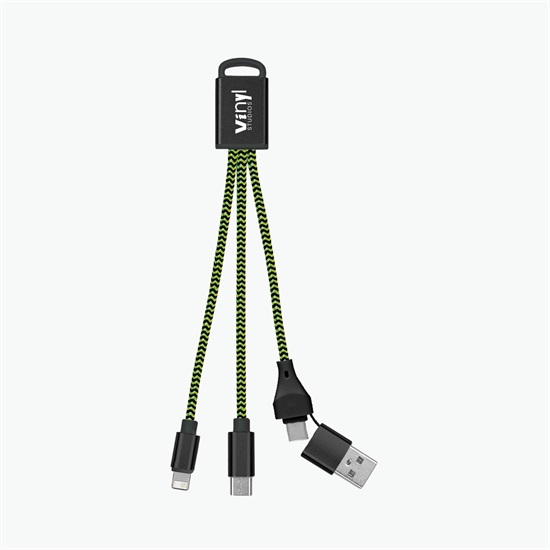3-in-1 Braided Charging Cable 2.0