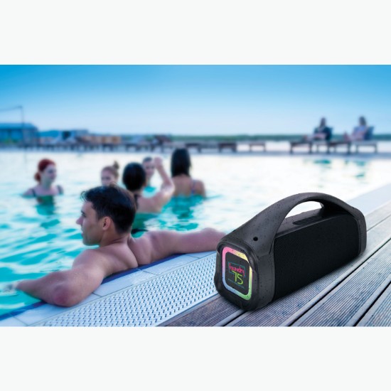 Aqua Glow Party Water-Resistant Bluetooth® Speaker