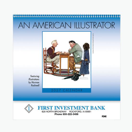 American Illustrator Wall Calendar - Spiral Bound