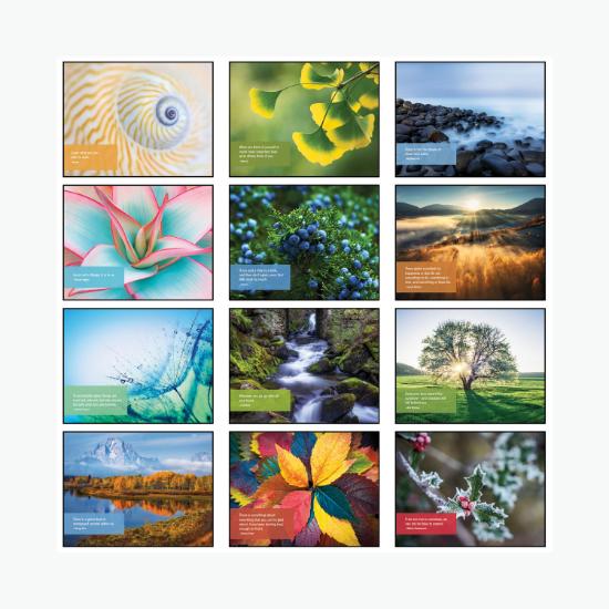 Inspiration Wall Calendar - Spiral Bound
