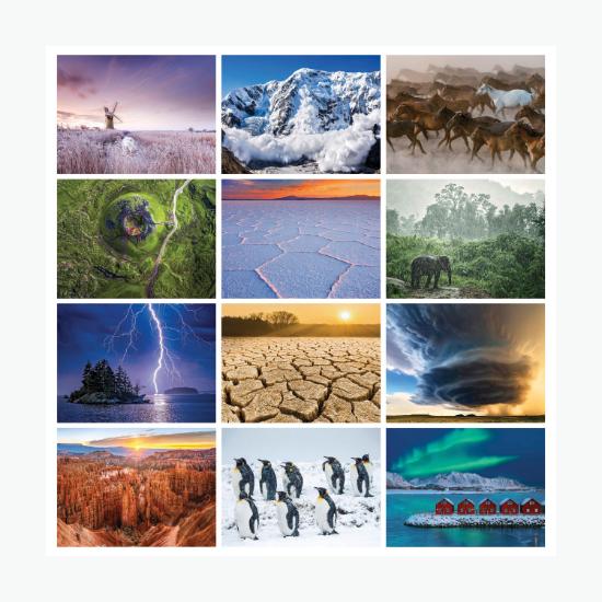Old Farmers Almanac - Weather Watchers Wall Calendar - Spiral Bound