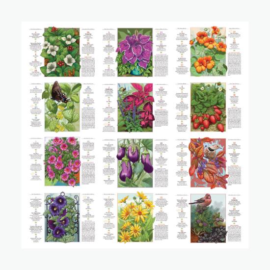 Old Farmers Almanac - Gardening Wall Calendar - Stapled