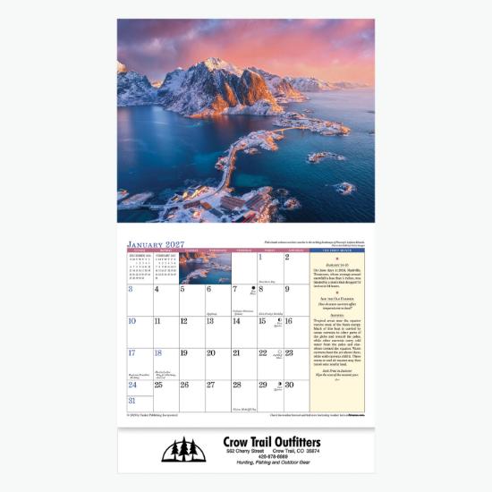 Old Farmers Almanac - Weather Watchers Wall Calendar - Stapled