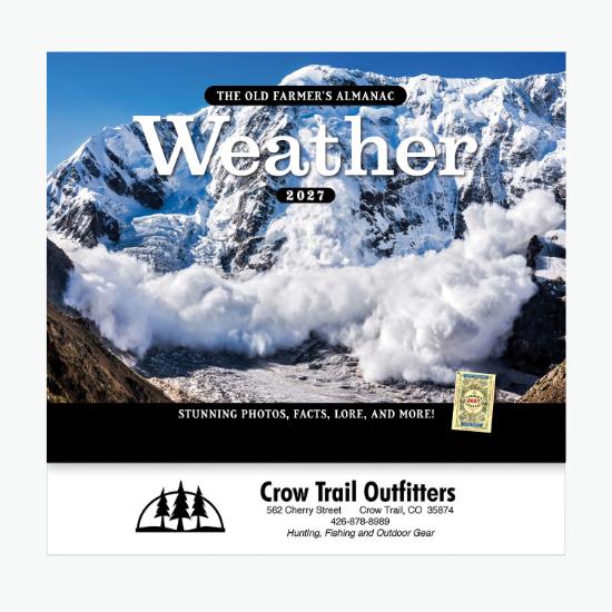 Old Farmers Almanac - Weather Watchers Wall Calendar - Stapled
