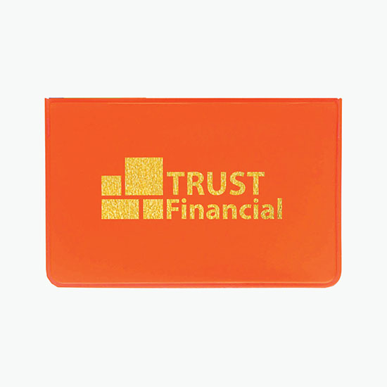Vinyl Business Card Case - Hot Stamp