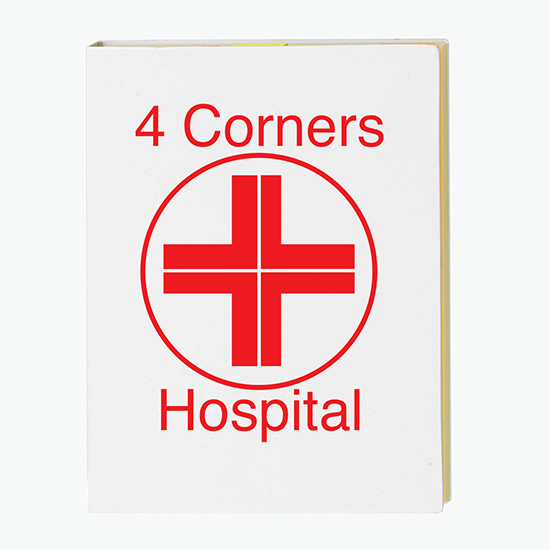 Sticky Notes & Flag Book with Recycled Paper Cover