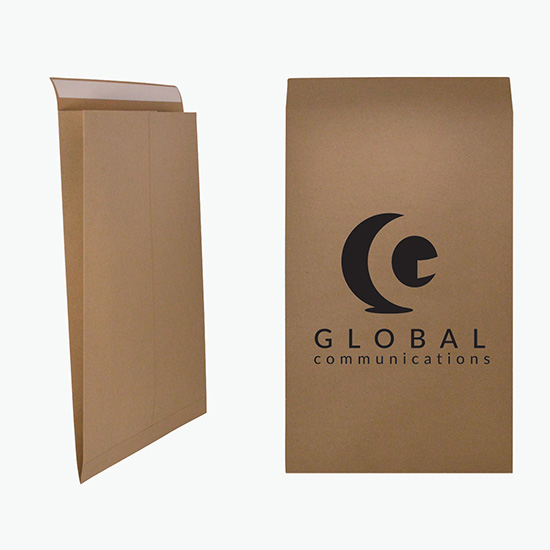 Recycled Natural Kraft Mailer with Gradual Gusset - 12 1/2 x 20 x 4