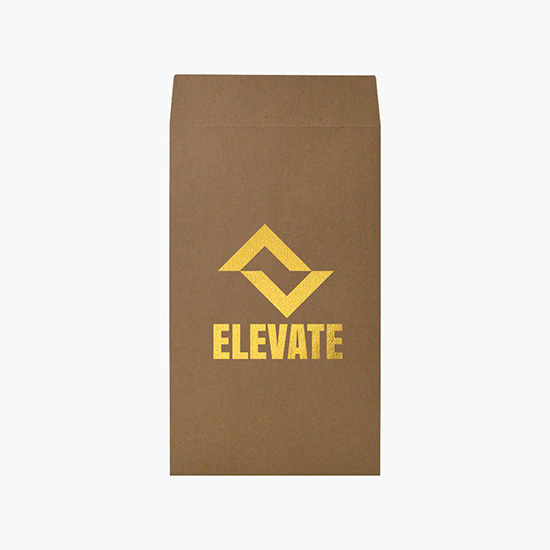 Recycled Natural Kraft Mailer - Hot Stamp - 6 x 10