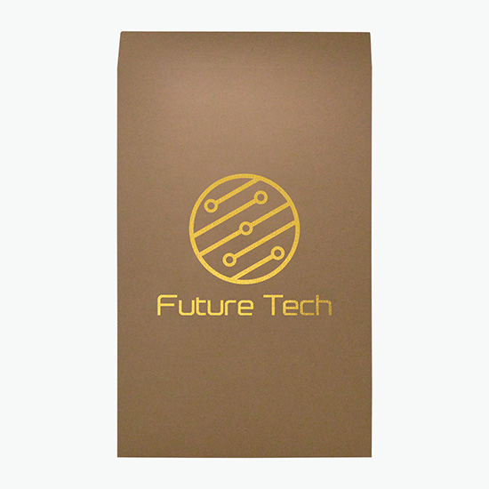 Recycled Natural Kraft Mailer - Hot Stamp - 9 1/2 x 14 1/2