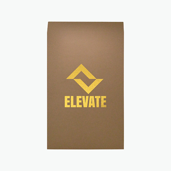 Recycled Natural Kraft Mailer - Hot Stamp - 12 1/2 x 19
