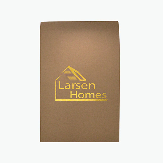 Recycled Natural Kraft Mailer - Hot Stamp - 14 1/4 x 20