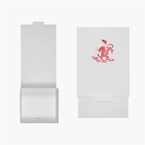 Recycled Mailable Folding Gift Box - Large