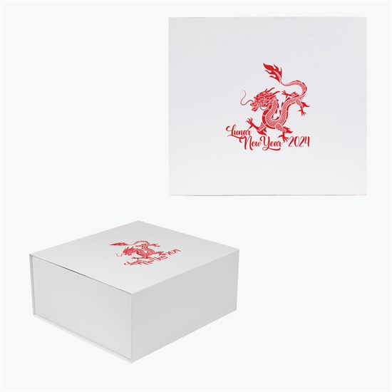 Recycled Mailable Folding Gift Box - Large