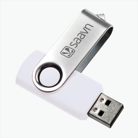 Swivel Flash Drive - 4GB