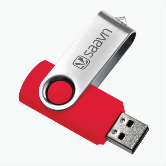 Swivel Flash Drive - 4GB