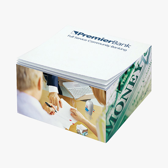 Post-it® Full Color Notes Cube - 2 3/4 x 2 3/4 - Half Cube - Approx 300 Sheets