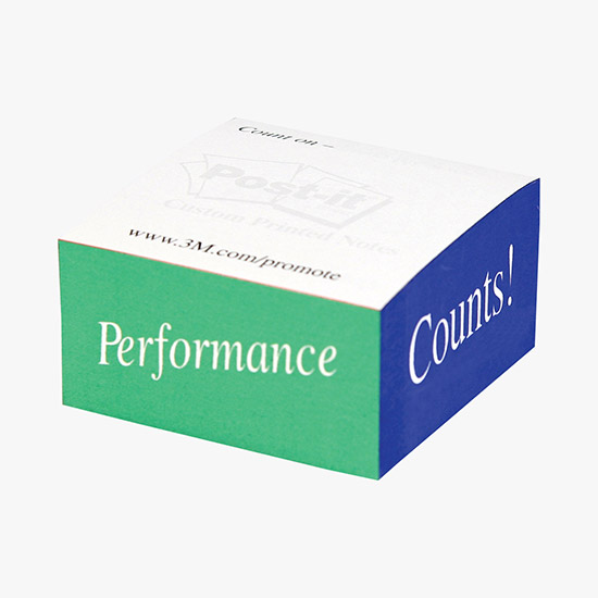 Post-it® Notes Cube - 2 3/4 x 2 3/4 - Half Cube - Approx 300 Sheets
