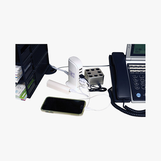 5 Port USB Charging Tower