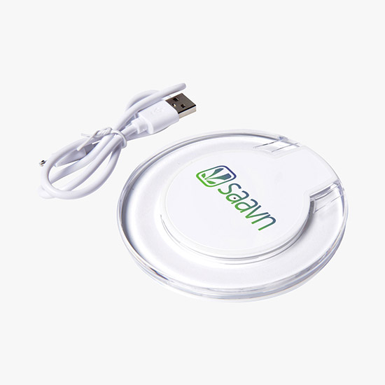 Plan Ahead & Save Bulb Wireless Charger - Full Color