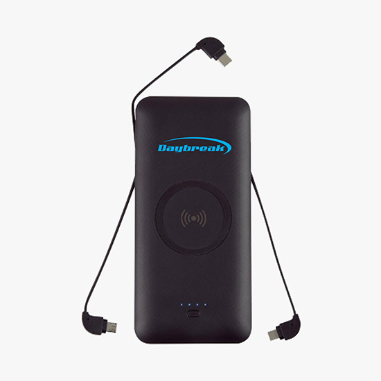 3-in-1 Wireless Charging Power Bank - 5000 mAh