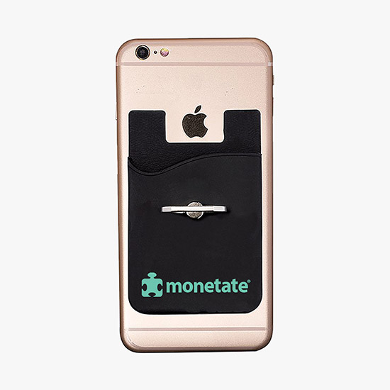 Smartphone Wallet with Ring Grip