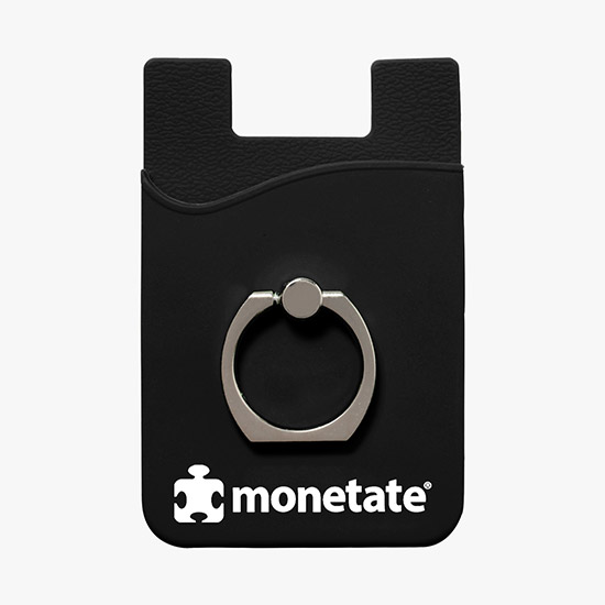 Smartphone Wallet with Ring Grip