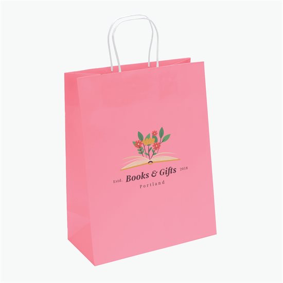 Bright Matte Shopping Bag - 13 x 10 - Full Color