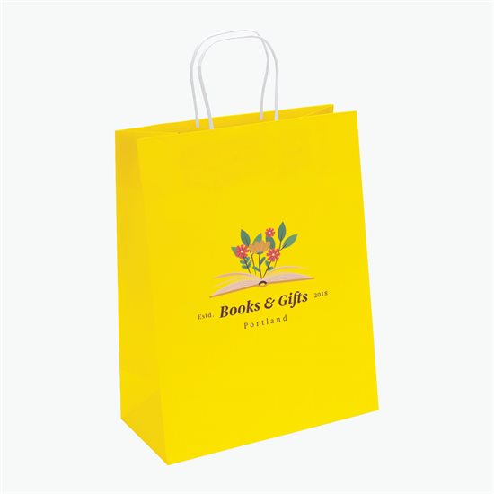 Bright Matte Shopping Bag - 13 x 10 - Full Color