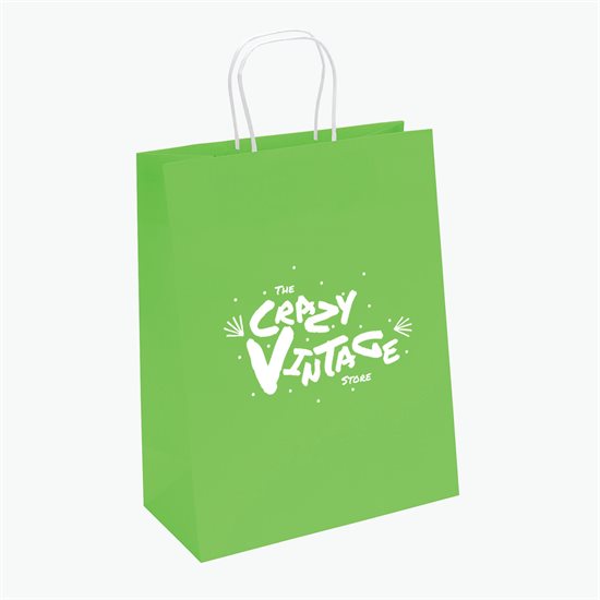 Bright Matte Shopping Bag - 13 x 10