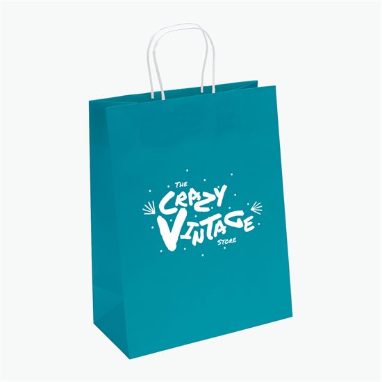 Bright Matte Shopping Bag - 13 x 10