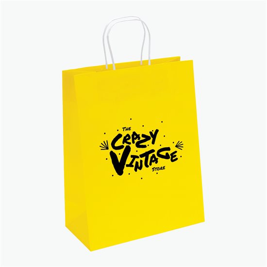 Bright Matte Shopping Bag - 13 x 10