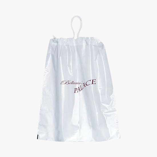 Plastic Drawstring Bag - Small