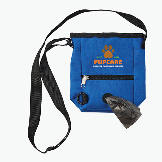3-in-1 Pet Treat Carrier with Disposable Bags - Full Color